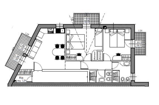 Casa Meta Daire Livigno Dış mekan fotoğraf